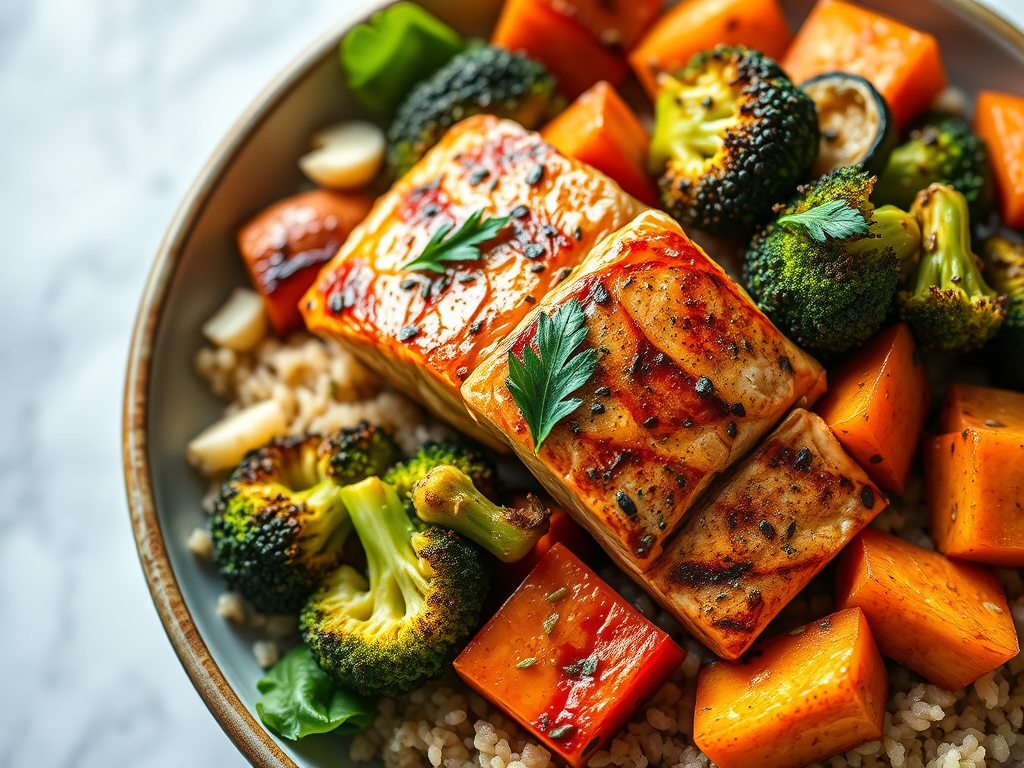 I Tried Salmon & Veggie Bowls for Lunch Prep. Here’s What I Learned